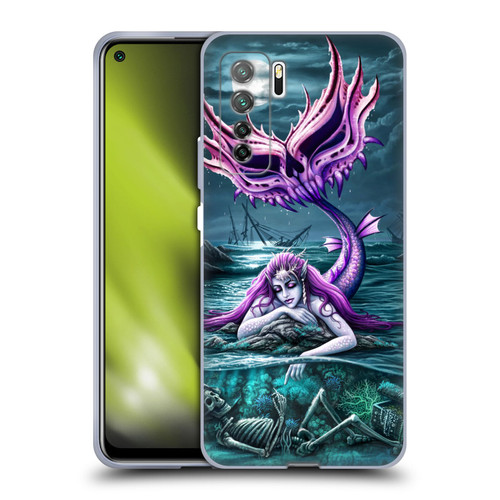 Sarah Richter Gothic Mermaid With Skeleton Pirate Soft Gel Case for Huawei Nova 7 SE/P40 Lite 5G