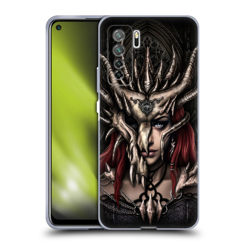 Sarah Richter Gothic Warrior Girl Soft Gel Case for Huawei Nova 7 SE/P40 Lite 5G