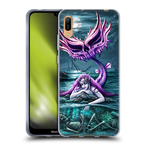 Sarah Richter Gothic Mermaid With Skeleton Pirate Soft Gel Case for Huawei Y6 Pro (2019)