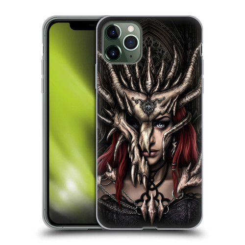 Sarah Richter Gothic Warrior Girl Soft Gel Case for Apple iPhone 11 Pro Max
