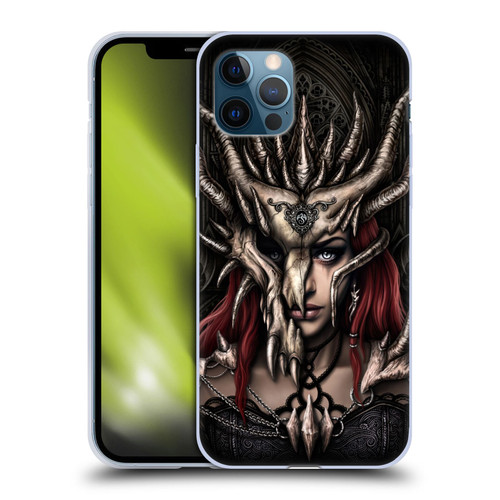 Sarah Richter Gothic Warrior Girl Soft Gel Case for Apple iPhone 12 / iPhone 12 Pro