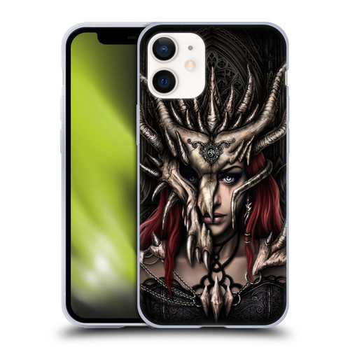 Sarah Richter Gothic Warrior Girl Soft Gel Case for Apple iPhone 12 Mini