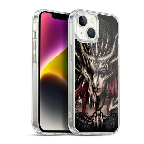 Sarah Richter Gothic Warrior Girl Soft Gel Case for Apple iPhone 14