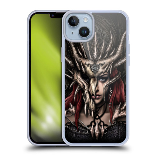 Sarah Richter Gothic Warrior Girl Soft Gel Case for Apple iPhone 14 Plus