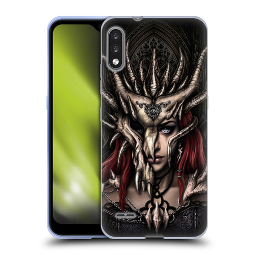 Sarah Richter Gothic Warrior Girl Soft Gel Case for LG K22