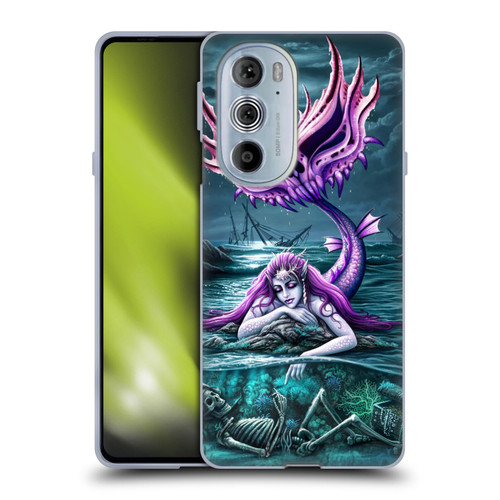 Sarah Richter Gothic Mermaid With Skeleton Pirate Soft Gel Case for Motorola Edge X30