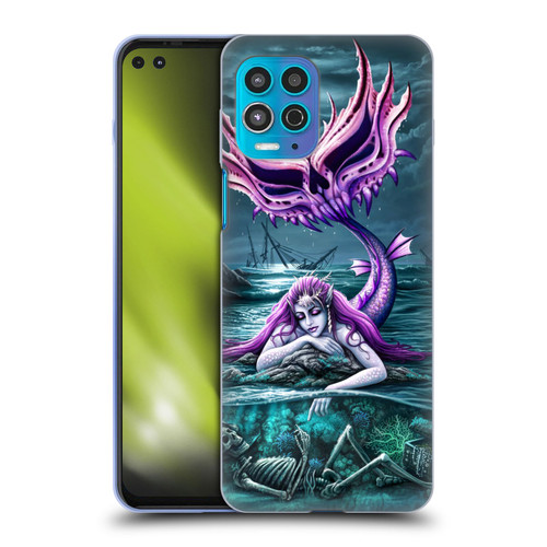 Sarah Richter Gothic Mermaid With Skeleton Pirate Soft Gel Case for Motorola Moto G100