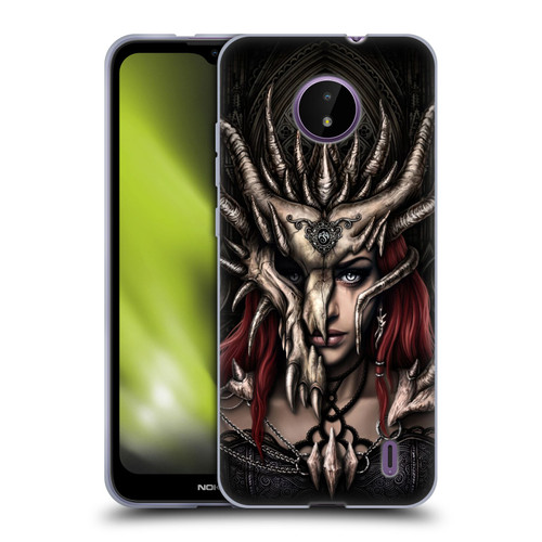 Sarah Richter Gothic Warrior Girl Soft Gel Case for Nokia C10 / C20