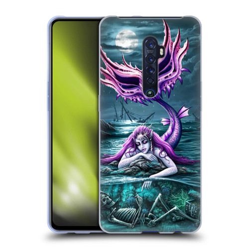 Sarah Richter Gothic Mermaid With Skeleton Pirate Soft Gel Case for OPPO Reno 2