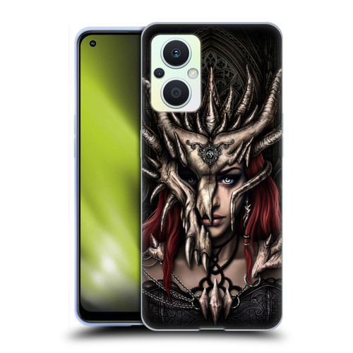 Sarah Richter Gothic Warrior Girl Soft Gel Case for OPPO Reno8 Lite