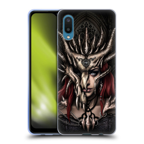 Sarah Richter Gothic Warrior Girl Soft Gel Case for Samsung Galaxy A02/M02 (2021)