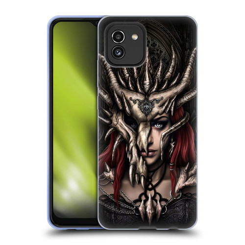 Sarah Richter Gothic Warrior Girl Soft Gel Case for Samsung Galaxy A03 (2021)