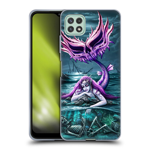 Sarah Richter Gothic Mermaid With Skeleton Pirate Soft Gel Case for Samsung Galaxy A22 5G / F42 5G (2021)