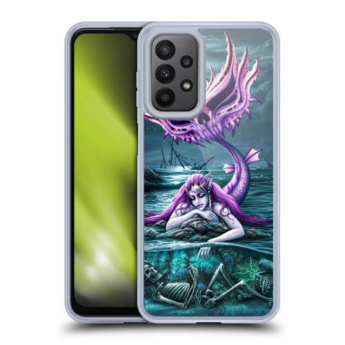 Sarah Richter Gothic Mermaid With Skeleton Pirate Soft Gel Case for Samsung Galaxy A23 / 5G (2022)