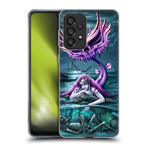 Sarah Richter Gothic Mermaid With Skeleton Pirate Soft Gel Case for Samsung Galaxy A33 5G (2022)