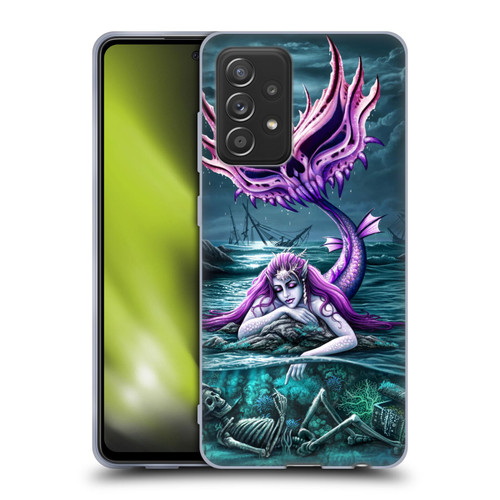 Sarah Richter Gothic Mermaid With Skeleton Pirate Soft Gel Case for Samsung Galaxy A52 / A52s / 5G (2021)