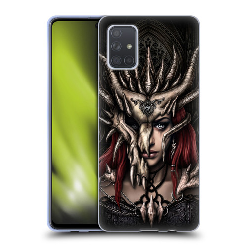 Sarah Richter Gothic Warrior Girl Soft Gel Case for Samsung Galaxy A71 (2019)