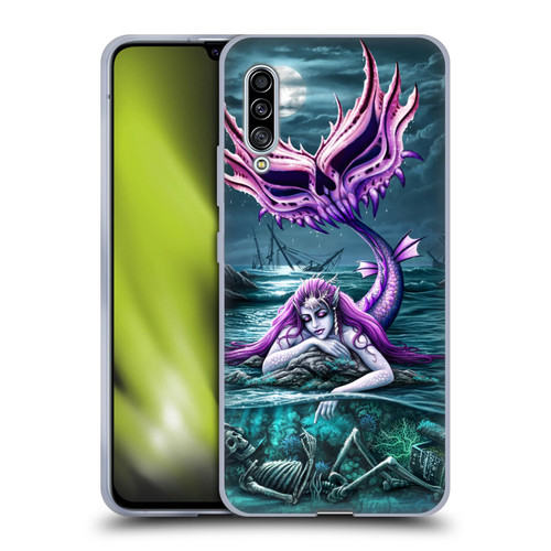 Sarah Richter Gothic Mermaid With Skeleton Pirate Soft Gel Case for Samsung Galaxy A90 5G (2019)