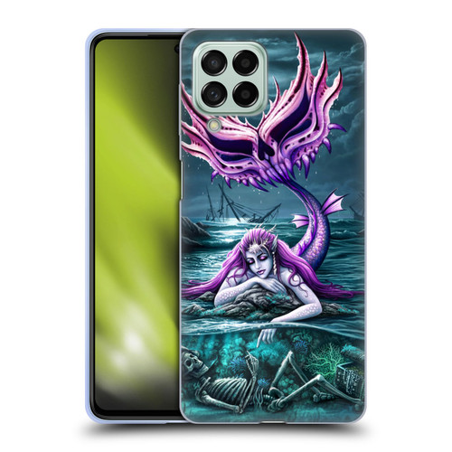 Sarah Richter Gothic Mermaid With Skeleton Pirate Soft Gel Case for Samsung Galaxy M53 (2022)