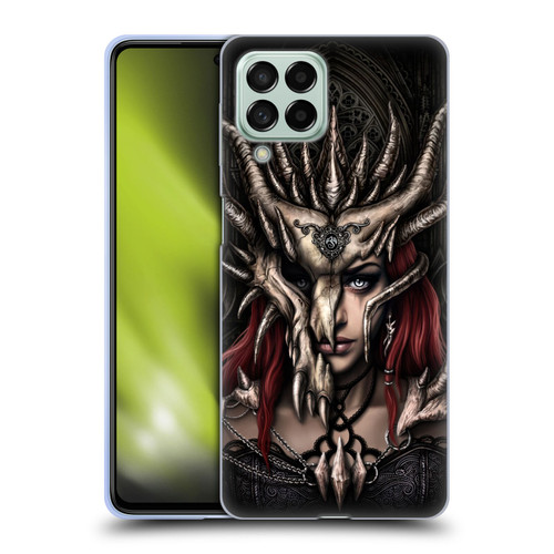Sarah Richter Gothic Warrior Girl Soft Gel Case for Samsung Galaxy M53 (2022)