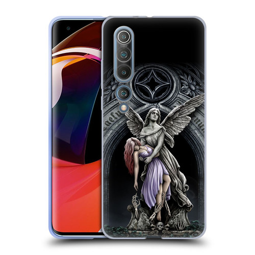 Sarah Richter Gothic Stone Angel With Skull Soft Gel Case for Xiaomi Mi 10 5G / Mi 10 Pro 5G
