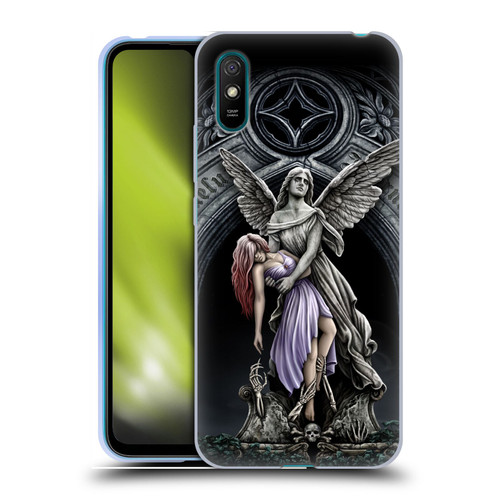 Sarah Richter Gothic Stone Angel With Skull Soft Gel Case for Xiaomi Redmi 9A / Redmi 9AT
