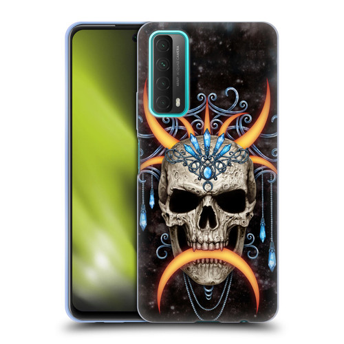 Sarah Richter Skulls Jewelry And Crown Universe Soft Gel Case for Huawei P Smart (2021)