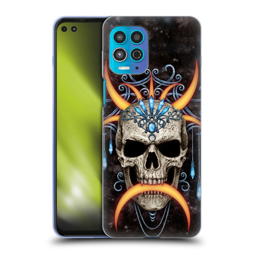 Sarah Richter Skulls Jewelry And Crown Universe Soft Gel Case for Motorola Moto G100