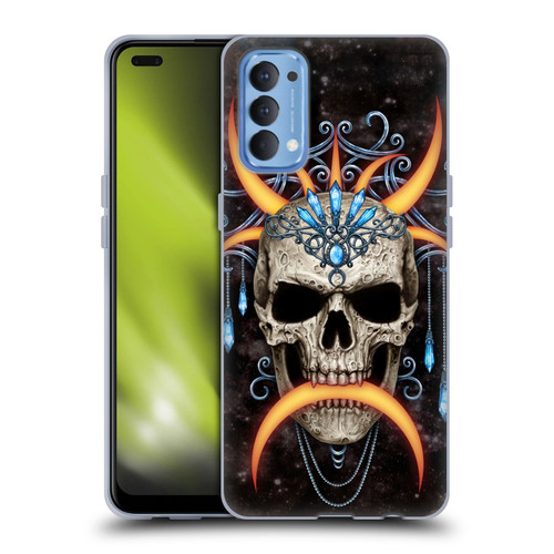 Sarah Richter Skulls Jewelry And Crown Universe Soft Gel Case for OPPO Reno 4 5G