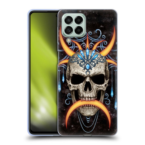 Sarah Richter Skulls Jewelry And Crown Universe Soft Gel Case for Samsung Galaxy M53 (2022)