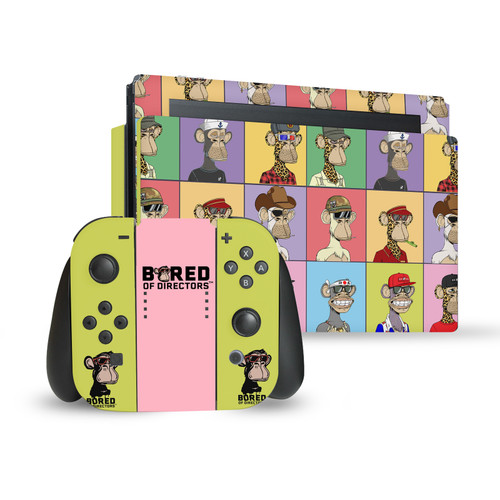 Bored of Directors Art Characters Vinyl Sticker Skin Decal Cover for Nintendo Switch Bundle