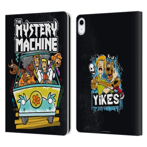 Scooby-Doo Mystery Inc. Grunge Mystery Machine Leather Book Wallet Case Cover For Apple iPad 10.9 (2022)