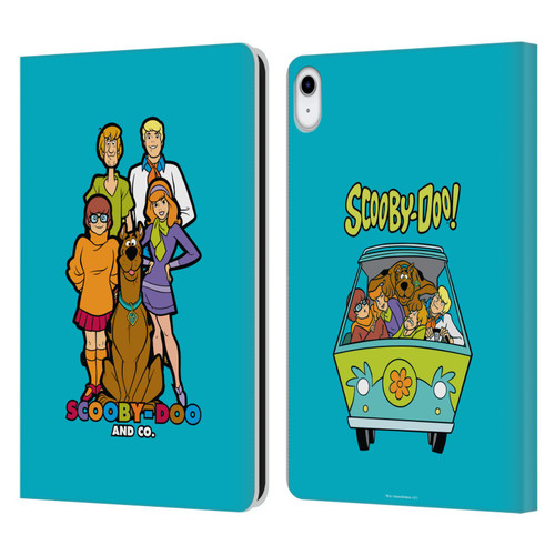 Scooby-Doo Mystery Inc. Scooby-Doo And Co. Leather Book Wallet Case Cover For Apple iPad 10.9 (2022)