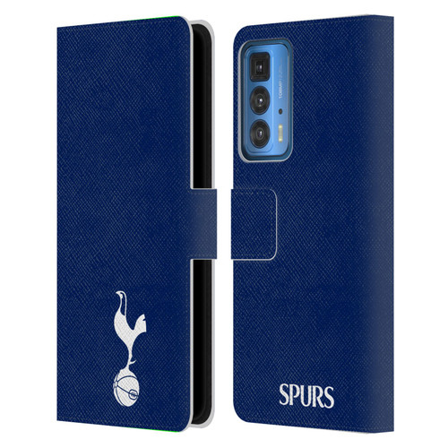 Tottenham Hotspur F.C. Badge Small Cockerel Leather Book Wallet Case Cover For Motorola Edge (2022)