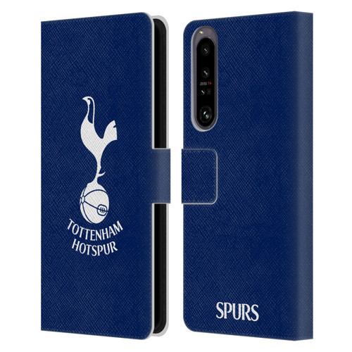 Tottenham Hotspur F.C. Badge Cockerel Leather Book Wallet Case Cover For Sony Xperia 1 IV