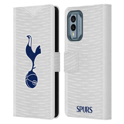 Tottenham Hotspur F.C. 2021/22 Badge Kit Home Leather Book Wallet Case Cover For Nokia X30
