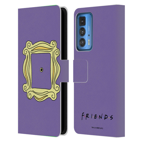 Friends TV Show Iconic Peephole Frame Leather Book Wallet Case Cover For Motorola Edge (2022)