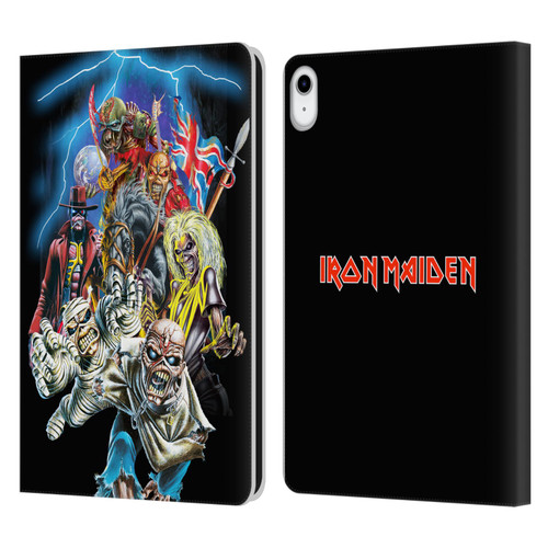Iron Maiden Art Best Of Beast Leather Book Wallet Case Cover For Apple iPad 10.9 (2022)