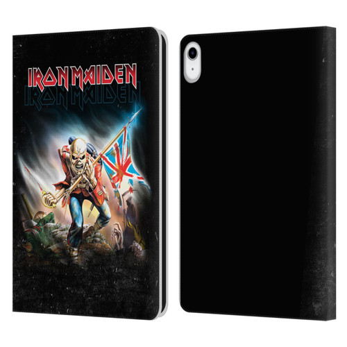 Iron Maiden Art Trooper 2016 Leather Book Wallet Case Cover For Apple iPad 10.9 (2022)