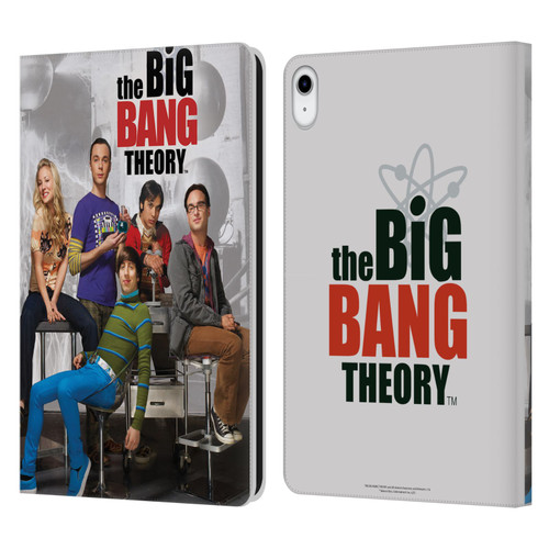 The Big Bang Theory Key Art Season 3 Leather Book Wallet Case Cover For Apple iPad 10.9 (2022)