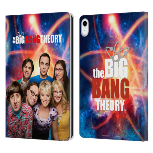 The Big Bang Theory Key Art Season 8 Leather Book Wallet Case Cover For Apple iPad 10.9 (2022)