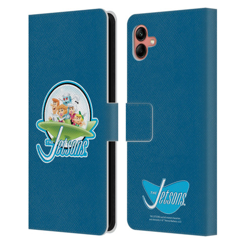 The Jetsons Graphics Logo Leather Book Wallet Case Cover For Samsung Galaxy A04 (2022)
