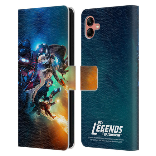 Legends Of Tomorrow Graphics Poster Leather Book Wallet Case Cover For Samsung Galaxy A04 (2022)