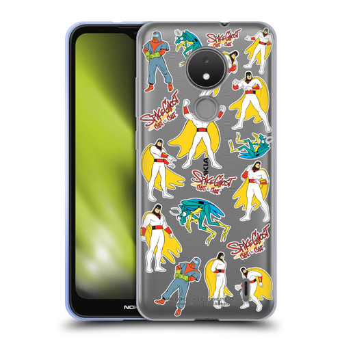 Space Ghost Coast to Coast Graphics Icons Soft Gel Case for Nokia C21