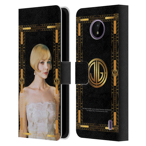 The Great Gatsby Graphics Daisy Leather Book Wallet Case Cover For Nokia C10 / C20