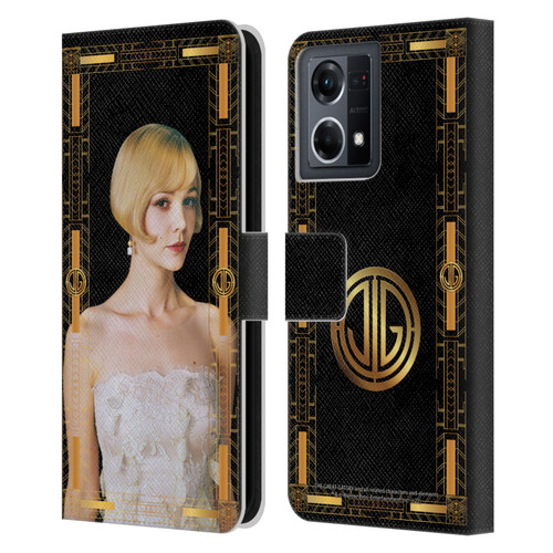 The Great Gatsby Graphics Daisy Leather Book Wallet Case Cover For OPPO Reno8 4G