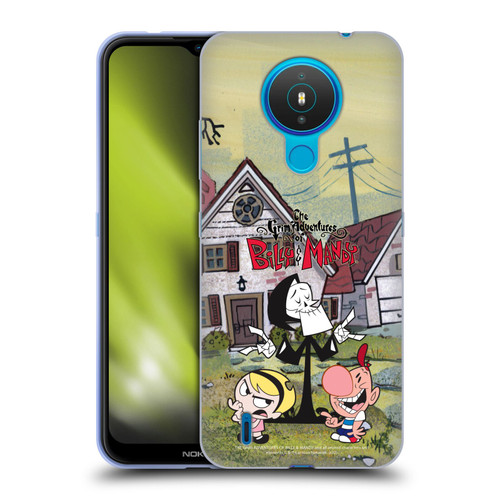 The Grim Adventures of Billy & Mandy Graphics Poster Soft Gel Case for Nokia 1.4