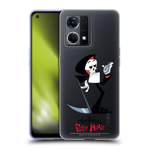 The Grim Adventures of Billy & Mandy Graphics Grim Soft Gel Case for OPPO Reno8 4G