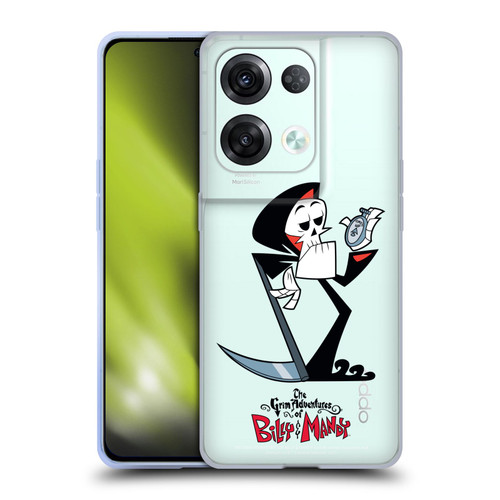 The Grim Adventures of Billy & Mandy Graphics Grim Soft Gel Case for OPPO Reno8 Pro