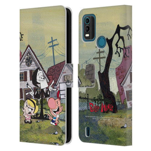 The Grim Adventures of Billy & Mandy Graphics Poster Leather Book Wallet Case Cover For Nokia G11 Plus